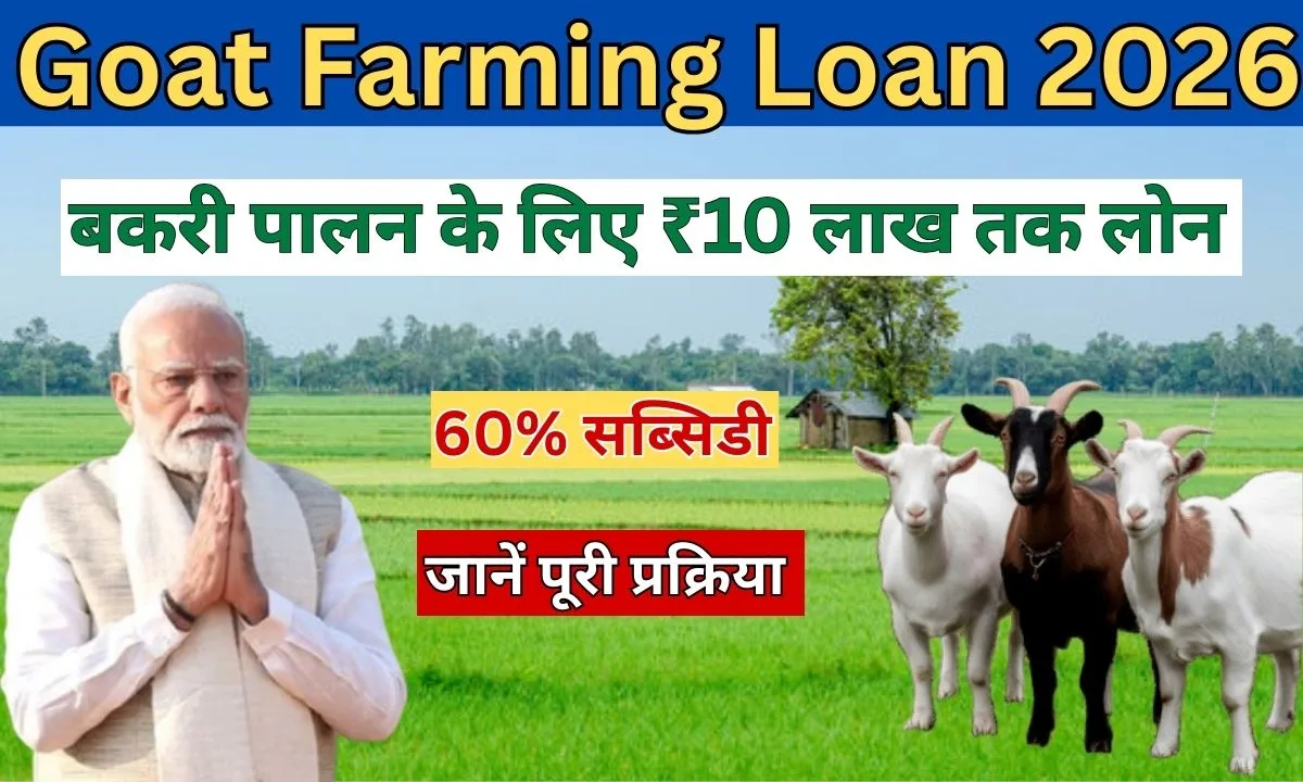Goat Farming Loan 2026